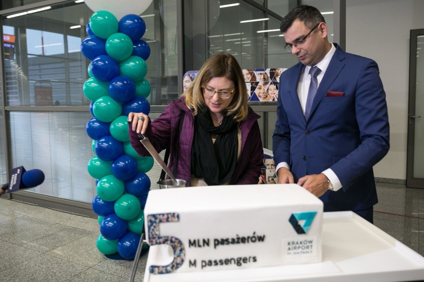 5-milionowy pasażer Kraków Airport