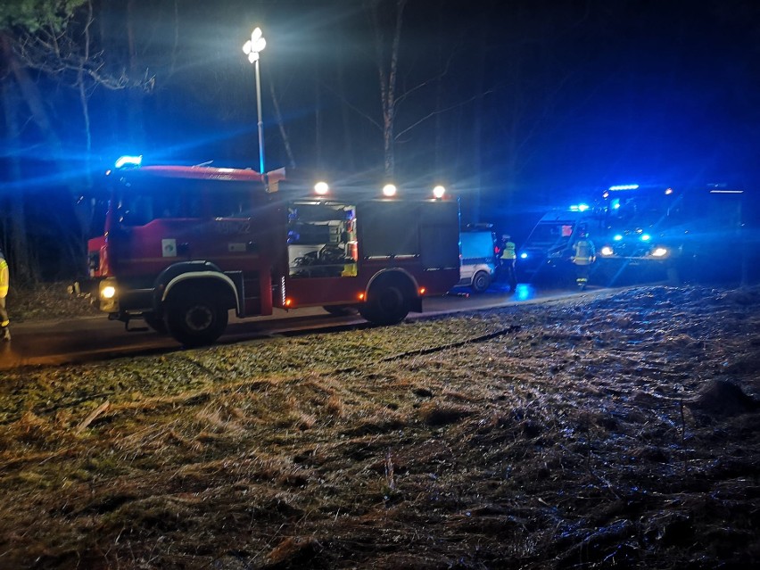 Wieczorny wypadek w gminie Brody. Kierowca był pijany - zobacz zdjęcia