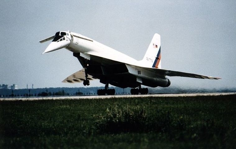 Concorde w roku 1977.