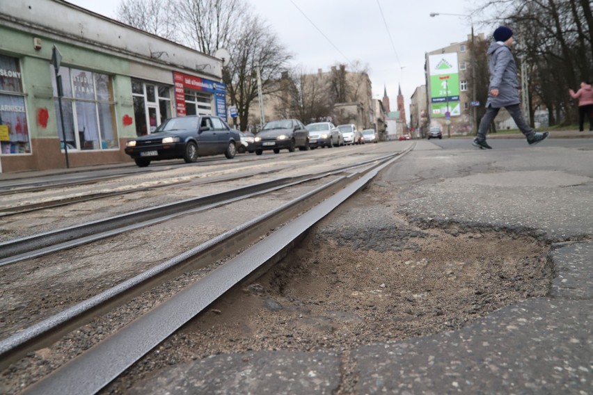 Tak obecnie wygląda ul. Wojska Polskiego. Remont ma zacząć...