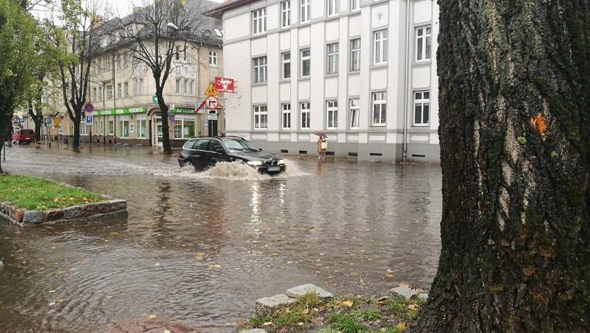 We wtorek w Koszalinie od kilku godzin z małymi przerwami...