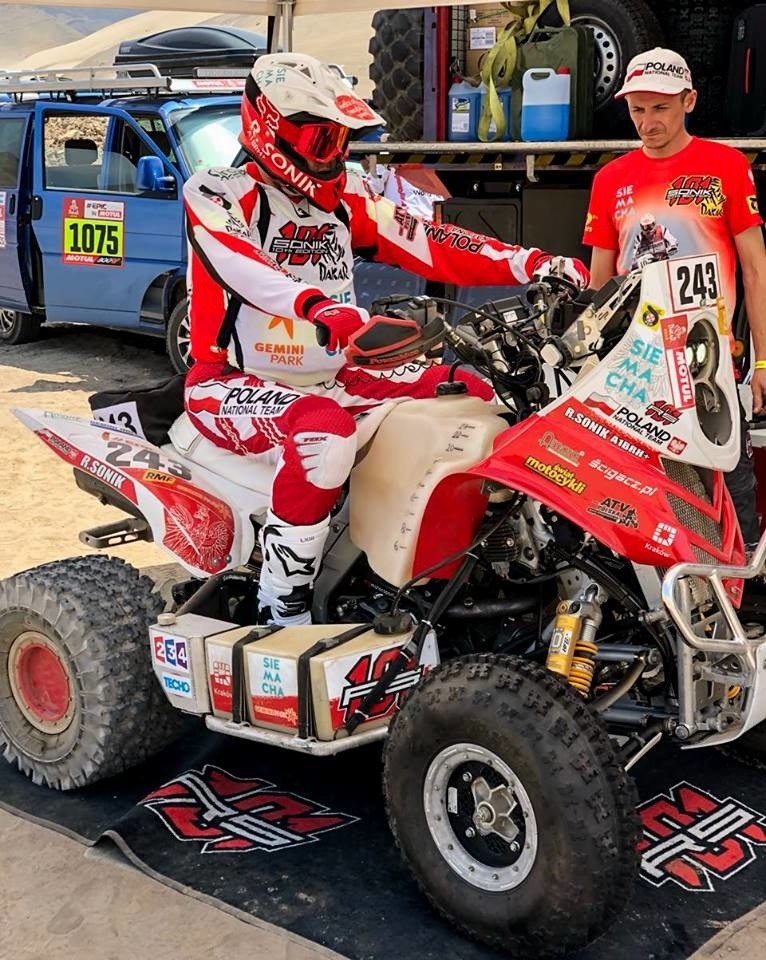 Rafał Sonik na Rajdzie Dakar