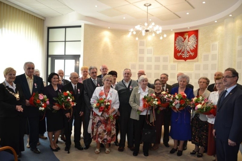 Czesław Renkiewicz uhonorował długoletnie pary małżeńskie (zdjęcia)