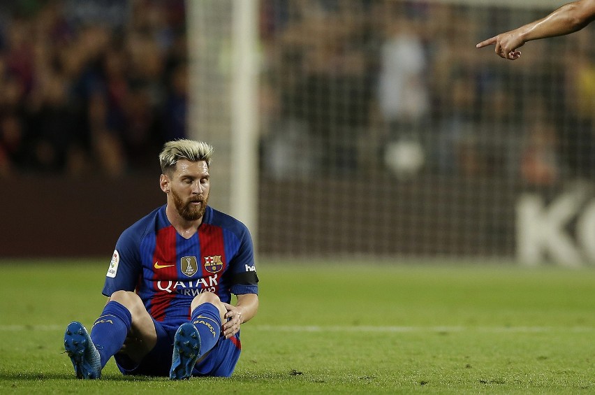 Leo Messi wyłączony z gry na trzy tygodnie
