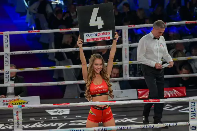 Ring Girls na gali Knockout Boxing Night w Zakopanem