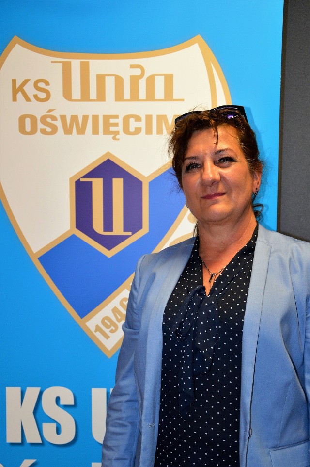 Bożena Fraś została nowym prezesem oświęcimskich hokeistów.