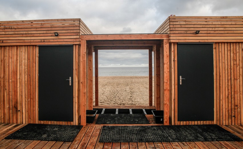 Nowa atrakcja na plaży w Sopocie. Po zimnej kąpieli... sauna! 