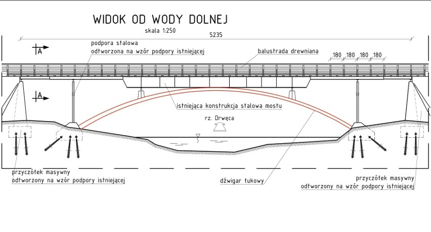 Tak ma wyglądać stary most w nowej odsłonie