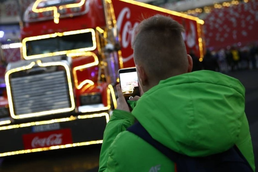 Ciężarówka Coca-Coli...