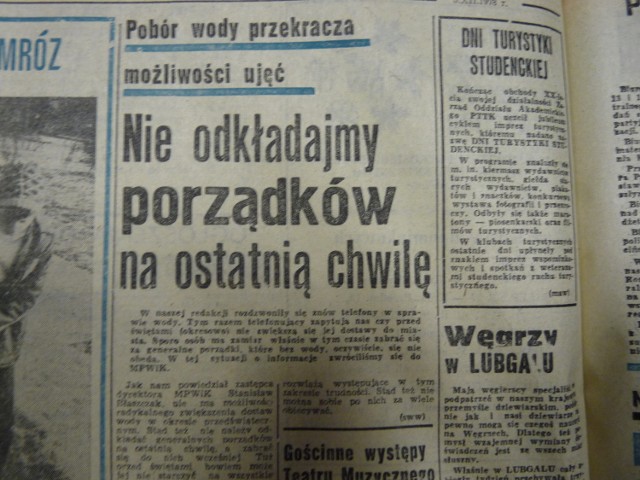Kurier Lubelski z 5 grudnia 1978 roku.
