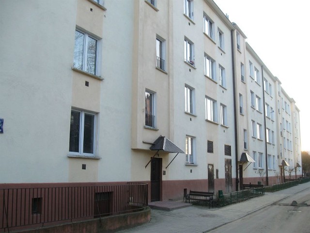Blok przy ul. Hetmańskiej 33, w którym  German miała pokój przy rodzinie Tomaszewskich. 