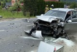 Poważny wypadek w Mszanie Dolnej. Droga zablokowana