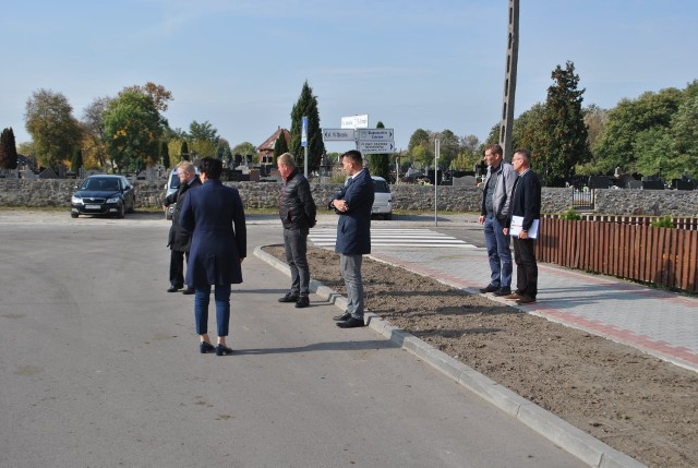 Ulica Batorego w Wyśmierzycach już została przebudowana. To odcinek drogi powiatowej i za prace płaciło białobrzeskie Starostwo.