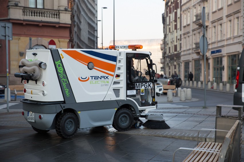 Katowice są już gotowe na nadejście zimy.