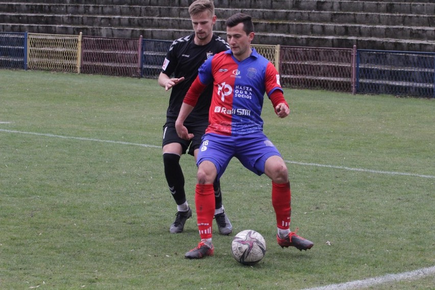 9.04.2022. Mecz III ligi: Górnik II Zabrze - Odra Wodzisław....