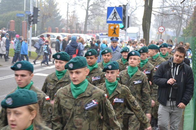 Uroczyste ślubowanie klas mundurowych w Sosnowcu