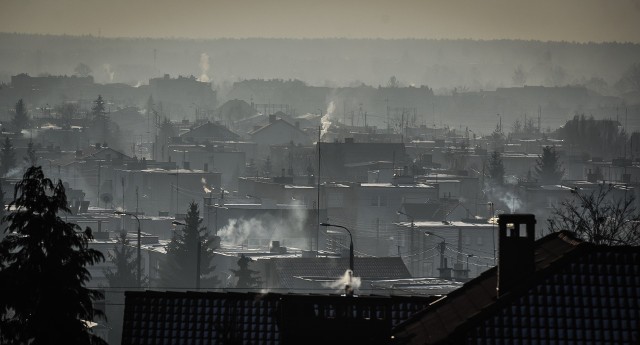 Urzędnicy w miastach województwa uspokajają, że to jeszcze nie stan alalrmow, ale smog widać i czuć.