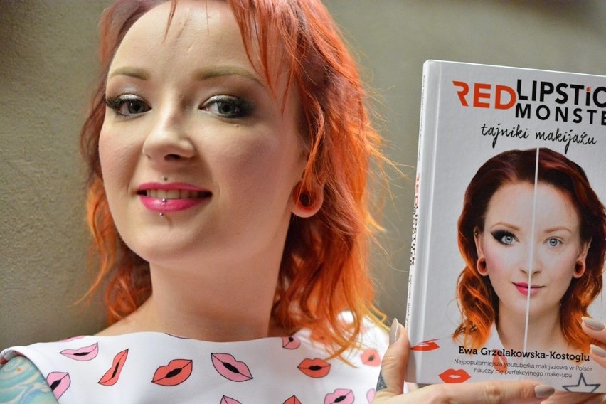 Red Lipstick Monster promowała książkę w krakowskim klubie  Pasaż Bielaka