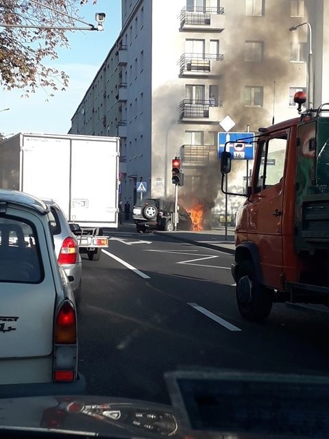 W poniedziałek około godz. 8 na skrzyżowaniu ulic...