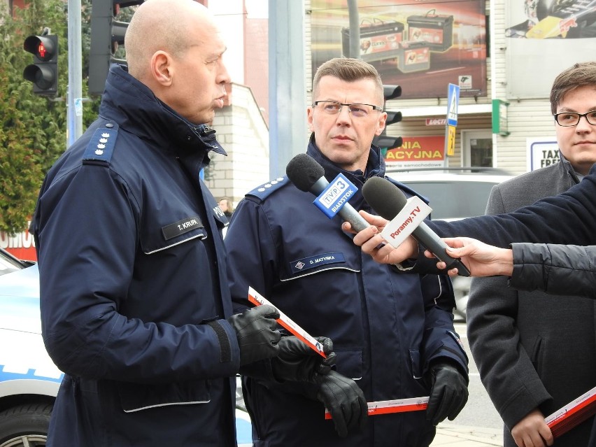 Medialna inauguracja podlaskiej akcji "Znicz" odbyła się...