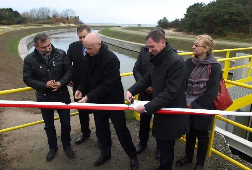 Wrota sztormowe na kanale Jamneńskim gotowe