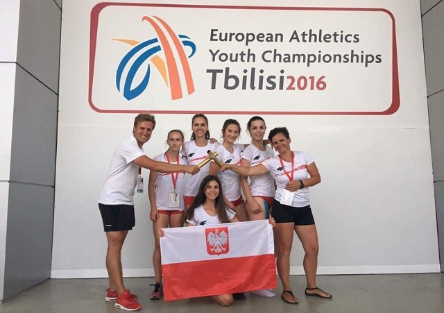 Tak wygląda drużyna Polek w sztafecie szwedzkiej. Ta ekipa zdobyła srebrny medal w Tbilisi.