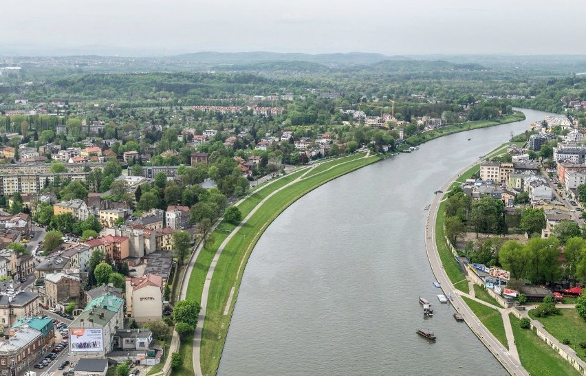 Kraków z lotu ptaka. Niesamowita panorama miasta [ZDJĘCIA]