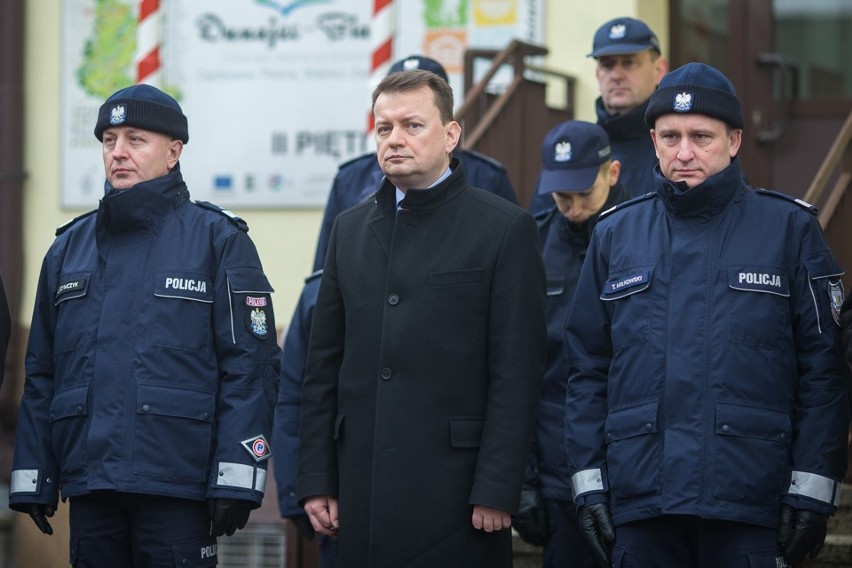 Minister Mariusz Błaszczak otworzył Posterunek Policji w Zakliczynie