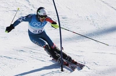Bode Miller na trasie slalomu do superkombinacji Fot. PAP/EPA/Stephan Jansen