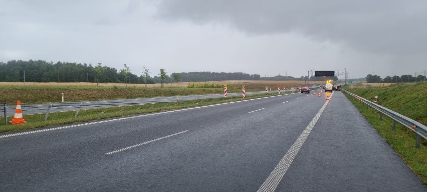 Wypadek na S6 koło Kołobrzegu