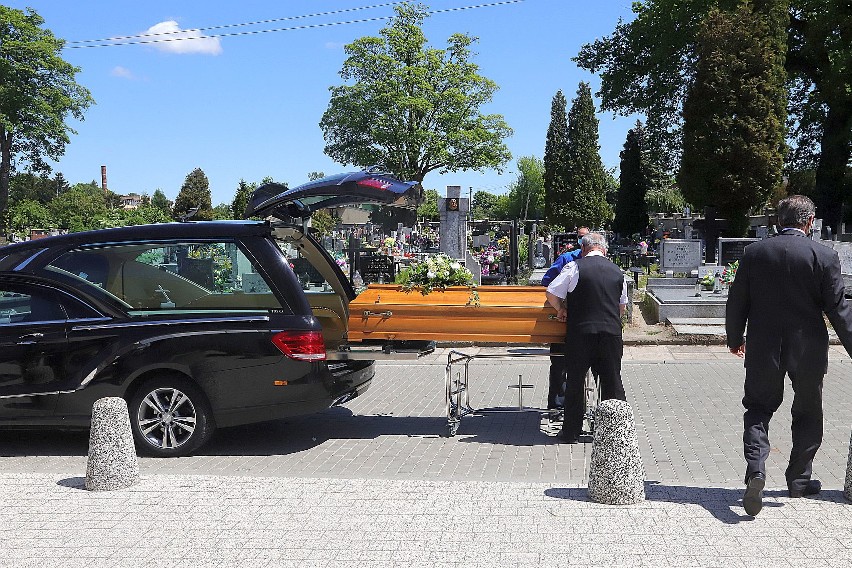 Pogrzeb byłego prezesa ŁKS Ireneusza Mintusa [ZDJĘCIA]