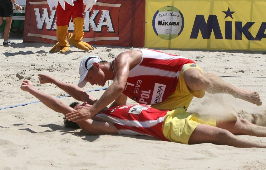 Siatkówka plażowa na Słupnej