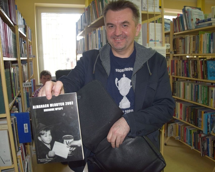 Łukasz Orbitowski w skarżyskiej bibliotece: -Pisanie książek nie daje bezpieczeństwa