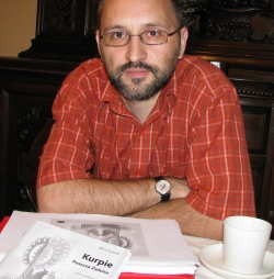 Marcin Żerański - autor przewodnika Kurpie. Puszcza Zielona