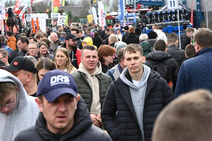 Trzeci dzień targów Agrotech w Kielcach. W niedzielę, 10 marca wystawa przeżywała prawdziwe oblężenie