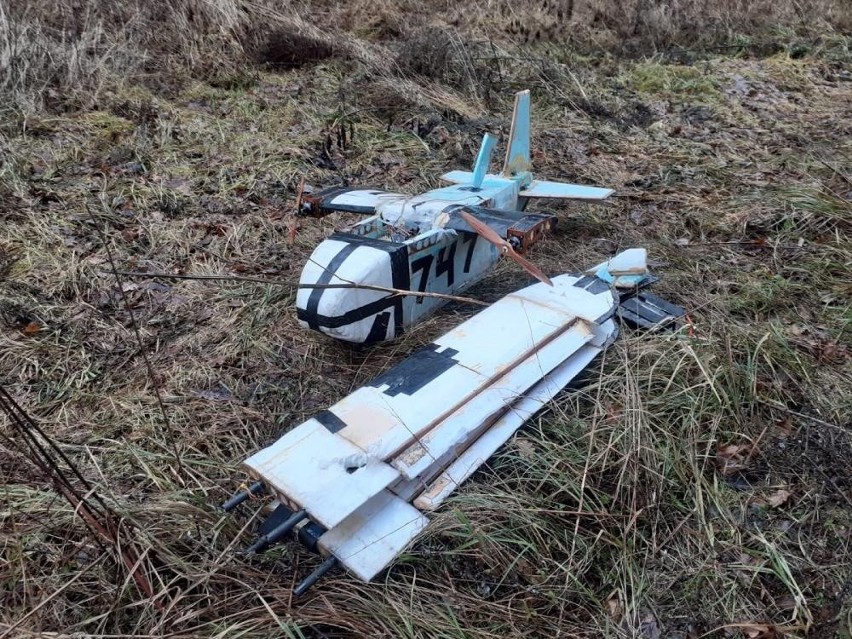 Nadleśnictwo Chełm. Zdalnie sterowany samolot rozbił się na terenie Lasów Państowych