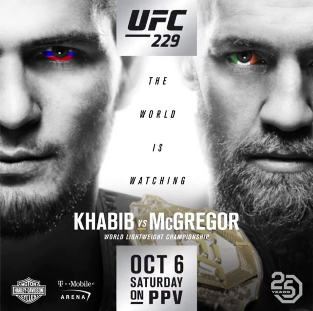 UFC 229: McGregor vs Khabib Nurmagomedov. Transmisja w TV i online na żywo już w ten weekend. O której godzinie początek, gdzie oglądać?