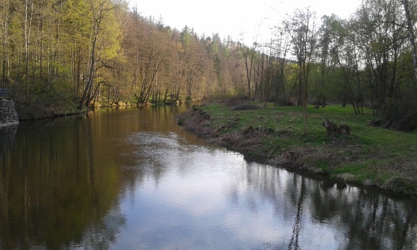 Nowa trasa zaczyna się przy tzw. moście kratowym na Białej...