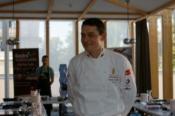 Dominik Brodziak, szef kuchni restauracji Platinum i trener...