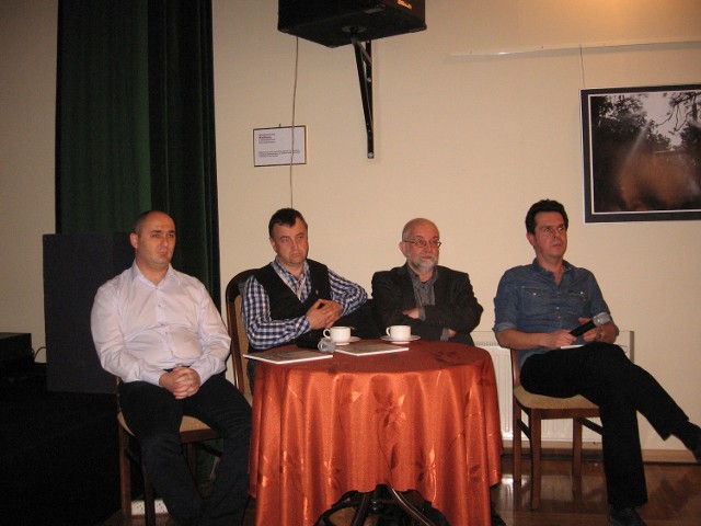W spotkaniu wzięli udział autorzy publikacji albumu.
