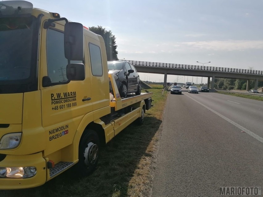 Wypadek na autostradzie A4