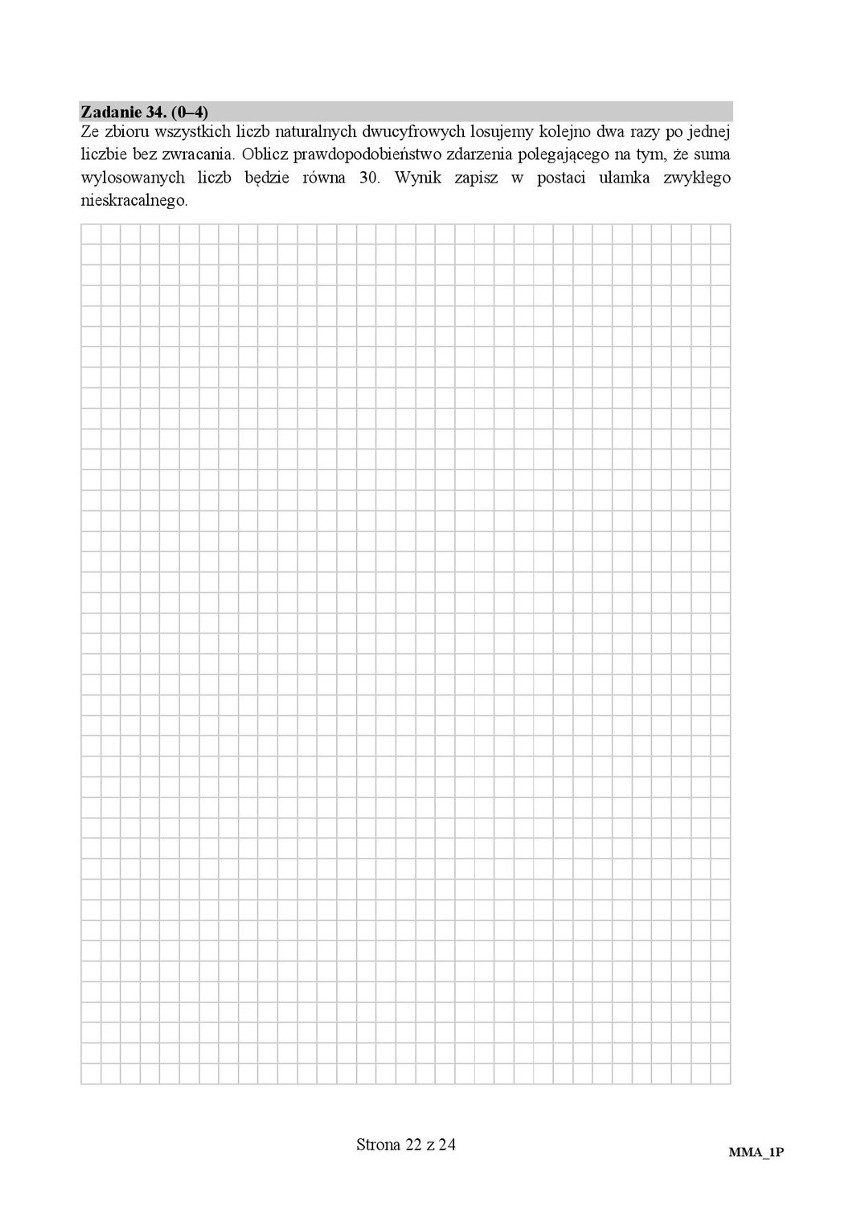 Matura 2016: Matematyka poziom podstawowy [ODPOWIEDZI,...