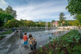 Krynica-Zdrój. Park Dukieta i nowa fontanna setka zachwyca mieszkańców i kuracjuszy [ZDJĘCIA]
