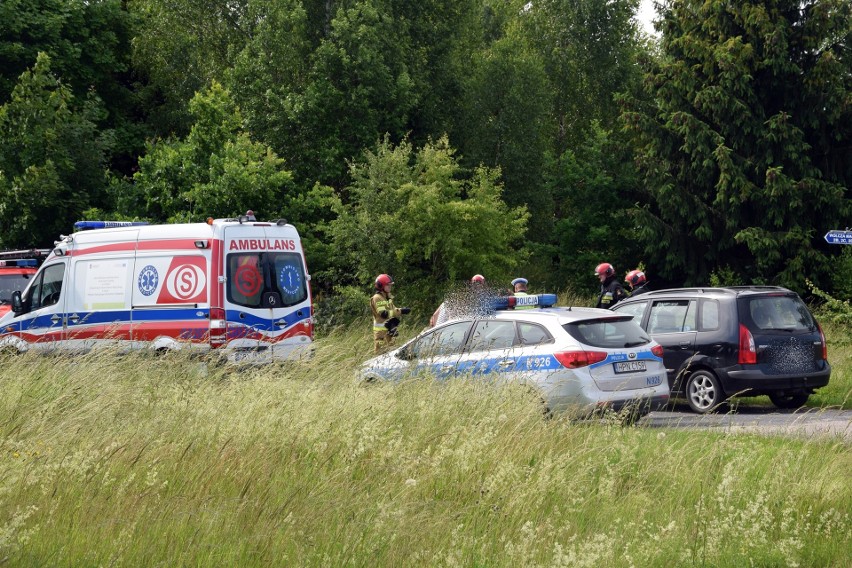 Dzisiaj (czwartek 25.06) doszło do wypadku w Wołczy Małej...