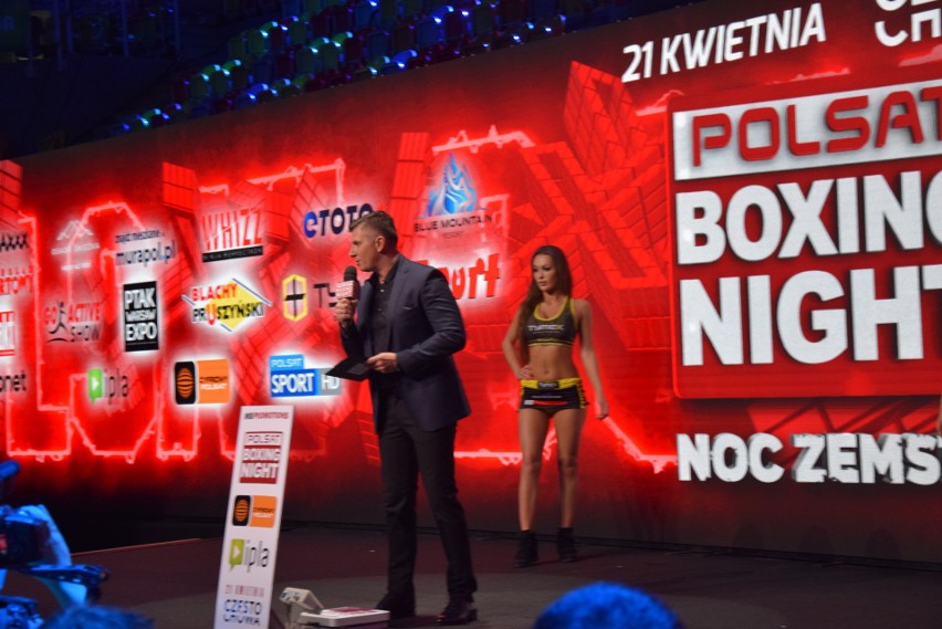 Gala bokserska Noc Zemsty w Czestochowie: ważenie zawodników