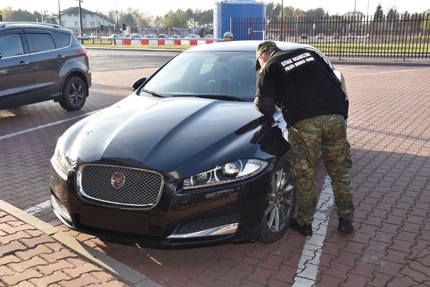 Tego Jaguara XF straż graniczna zatrzymała 1 listopada na...