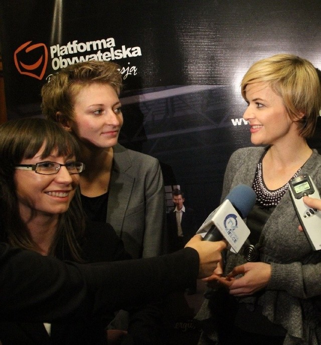 Katarzyna Zapała, Agata Wojda, Monika Richardson.