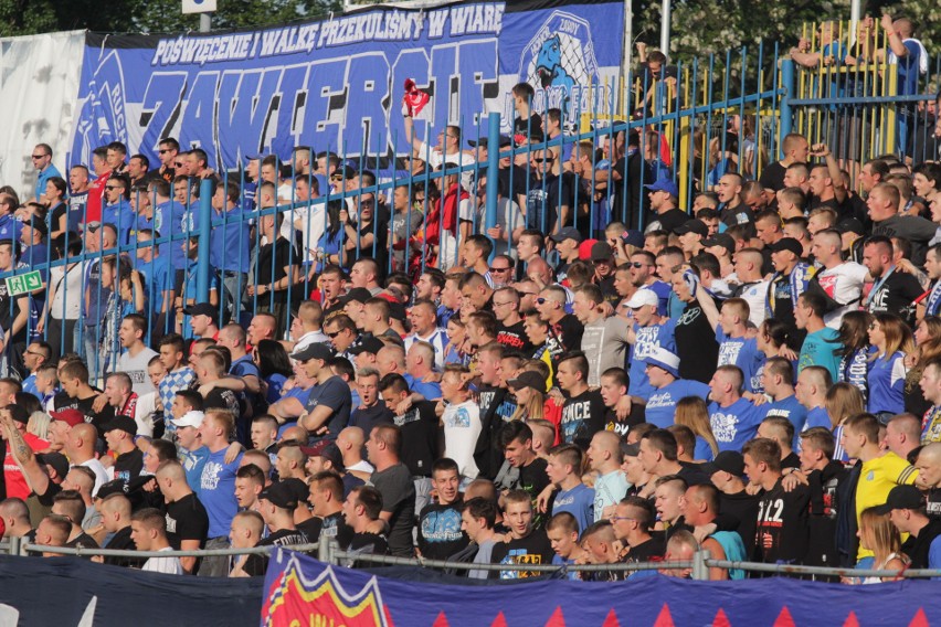 Mecz Ruchu Chorzów z GKS Katowice oglądało 7596 kibiców...