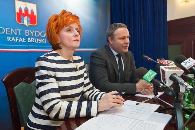 Prezydent Rafał Bruski poinformował, że miejsce odwołanego wiceprezydenta Jana Szopińskiego zajmie Elżbieta Rusielewicz