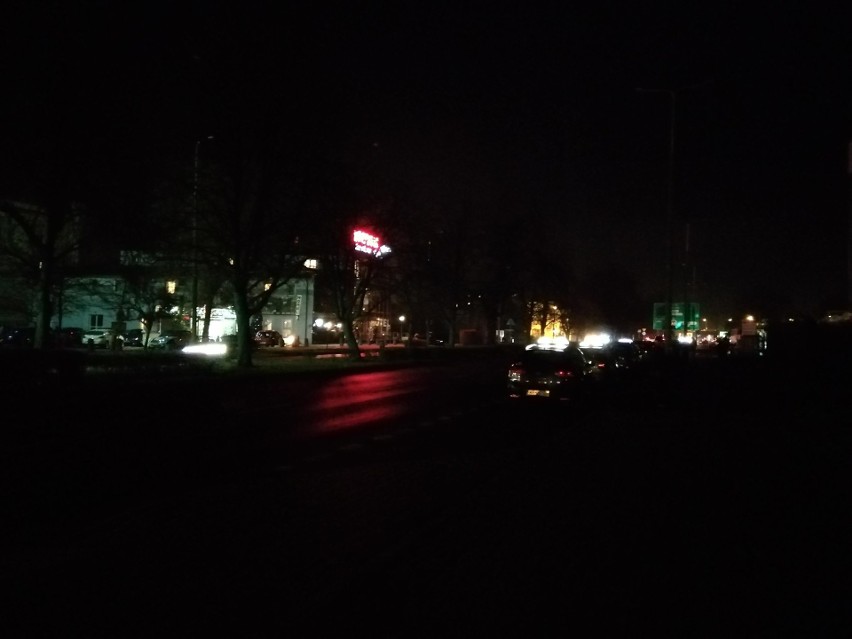 Awaria oświetlenia objęła ulice Poniatowskiego i Beliny...